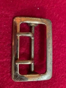 Vintage Lysco Solid Brass Sam Browne 2-1/4" Buckle  USA (#249D)