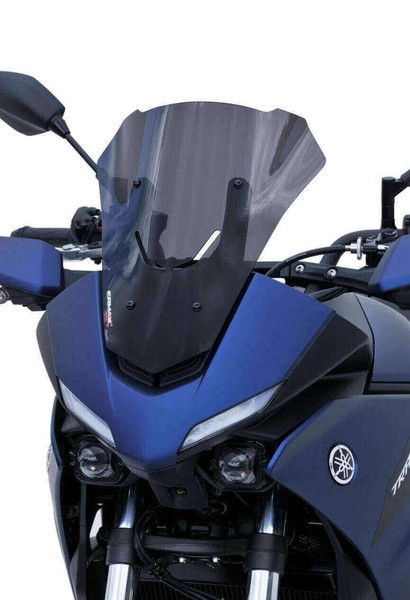 Yamaha MT07 700 Tracer 20/25 Sport Windschutzscheibe Ermax Schwarz Klar 0302Y93-image