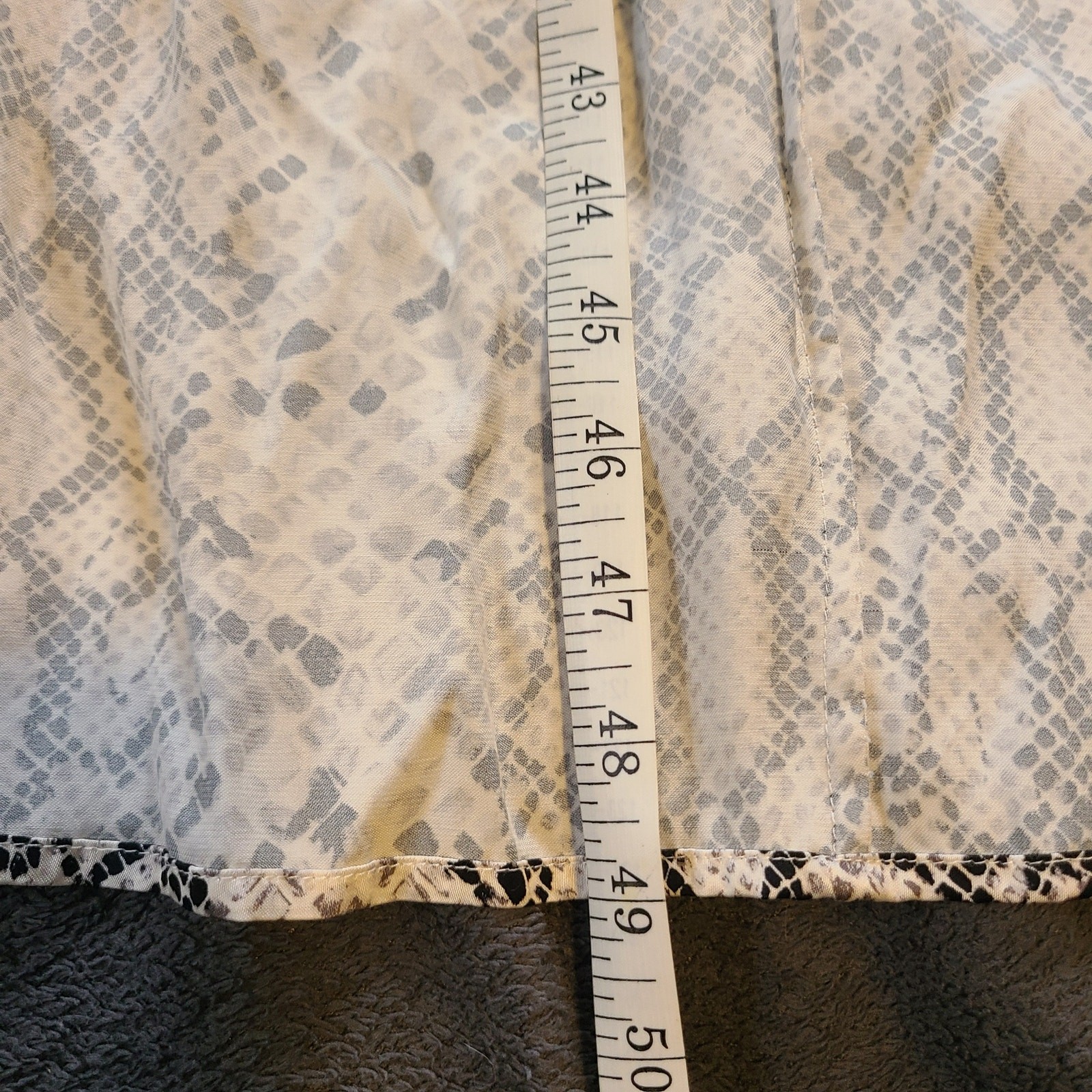 Good American The Sheer Snake Print Python Robe W… - image 11