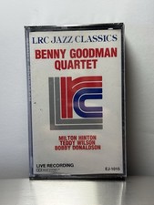 Benny Goodman Quartet LRC Jazz Classics Cassette Tape Live Recording NEW SEALED