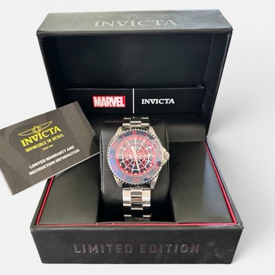 Invicta Marvel Spiderman Limited Edition Men's Watch  42mm, Blue, Red (27026)