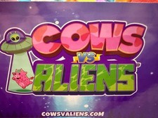 Cows VS Aliens Beanbag Plush YOU PICK New OPEN