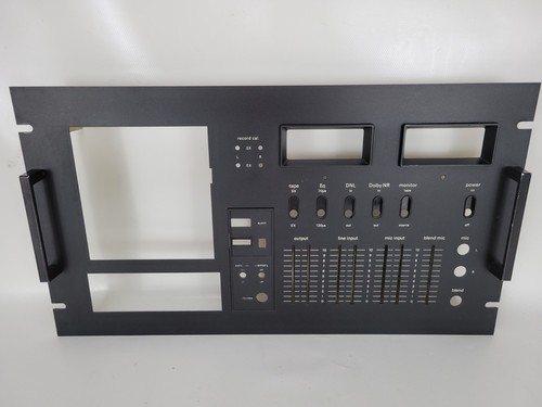 NAKAMICHI 1000 MK II (2) CASSETTE DECK PARS: FRONT PANEL ASSY