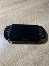 8309 PlayStation PS Vita PCH-1100 Crystal Black Very Good TESTED