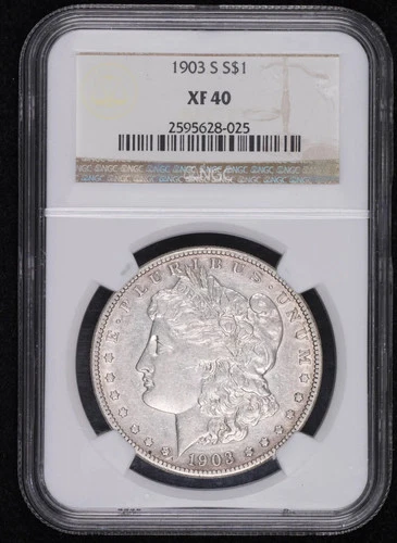1903 S Morgan Silver Dollar NGC XF-40