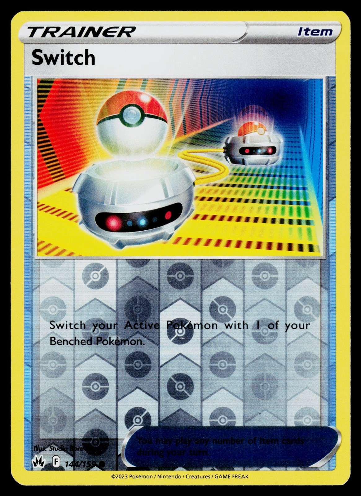 Switch 144/159 SWSH: Crown Zenith Reverse Holo