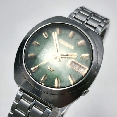 Citizen Seven Star V2 Green Automatic Watch 100% Genuine Used