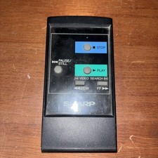 NEW SHARP REMOTE CONTROL RRMCG0186GESA USED IN VARIOUS VCR MODELS