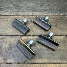 Vintage Scott/Mathauser Brake Pads Shoes Set Of 4 Threaded Post Brown BMX Bike