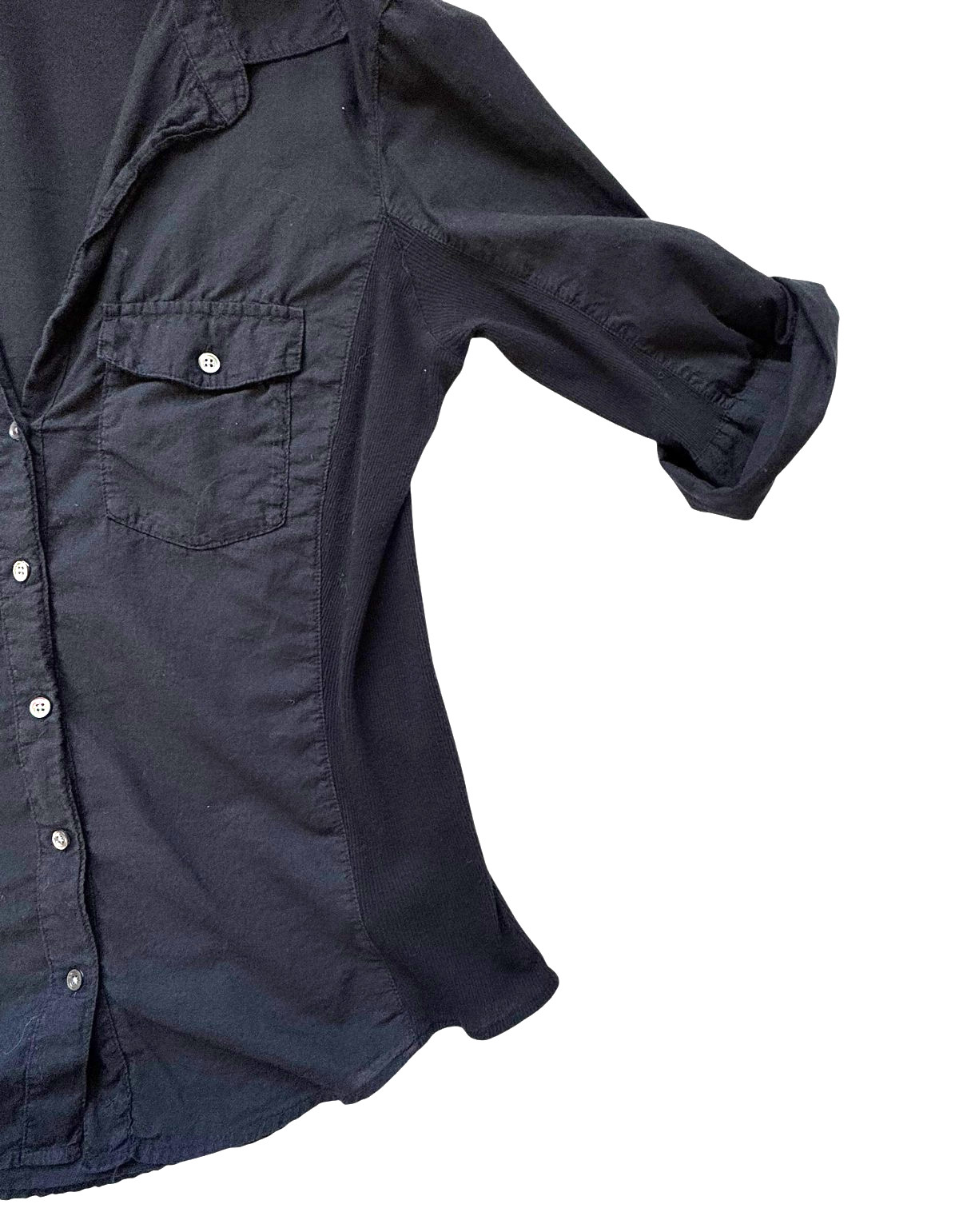 James Perse Ribbed Panel Surplus Button Down Shir… - image 5