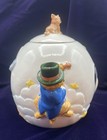 Dept 56 Hey Diddle Diddle Handpainted Ceramic Teapot 4 Cup Set Cat Moon Cow Dog — photo 9