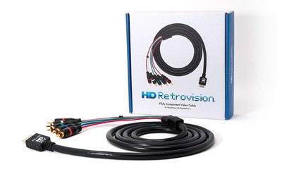HD Retrovision Premium YPbPr Component Video Cable for PlayStation 2/3 (PS2/PS3)