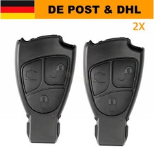 2x Schl&uuml;ssel Geh&auml;use F&uuml;r Mercedes Benz W168 W204 W202 W203 W208 W210 W211 W209