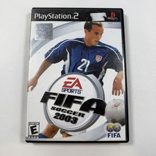 FIFA Soccer 2003 (Sony PlayStation 2, 2002) Complete