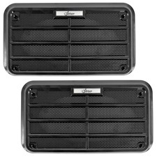 1969-1970 Ford Mustang Mercury Cougar Door Speaker Grilles Pair