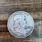 1953 Franklin Half Dollar 50C Silver Denver Circulated Business Strike Coin