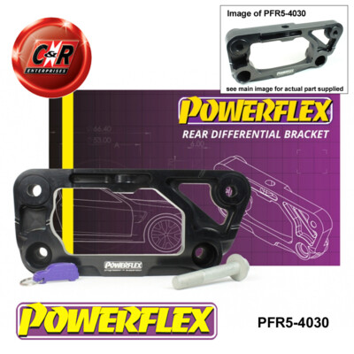 Powerflex Dual-Mnt RR Differential Halterung für BMW M2 Coupe (15on) PFR5-4030