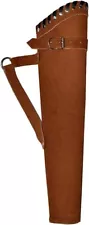 UNIVERSE ARCHERY Arrow Hip Quiver | Genuine Suede Leather Arrow Holder