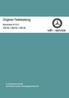 Mercedes Parts-Catalog Manual Pagoda W 113