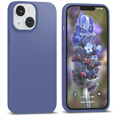 IPhone14 Plus Case Cover (2022) Liquid Silicone Case Phone Cover Slim Protective