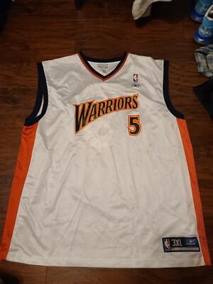 Vintage Reebok Baron Davis Golden State Warriors 3XL Jersey EUC