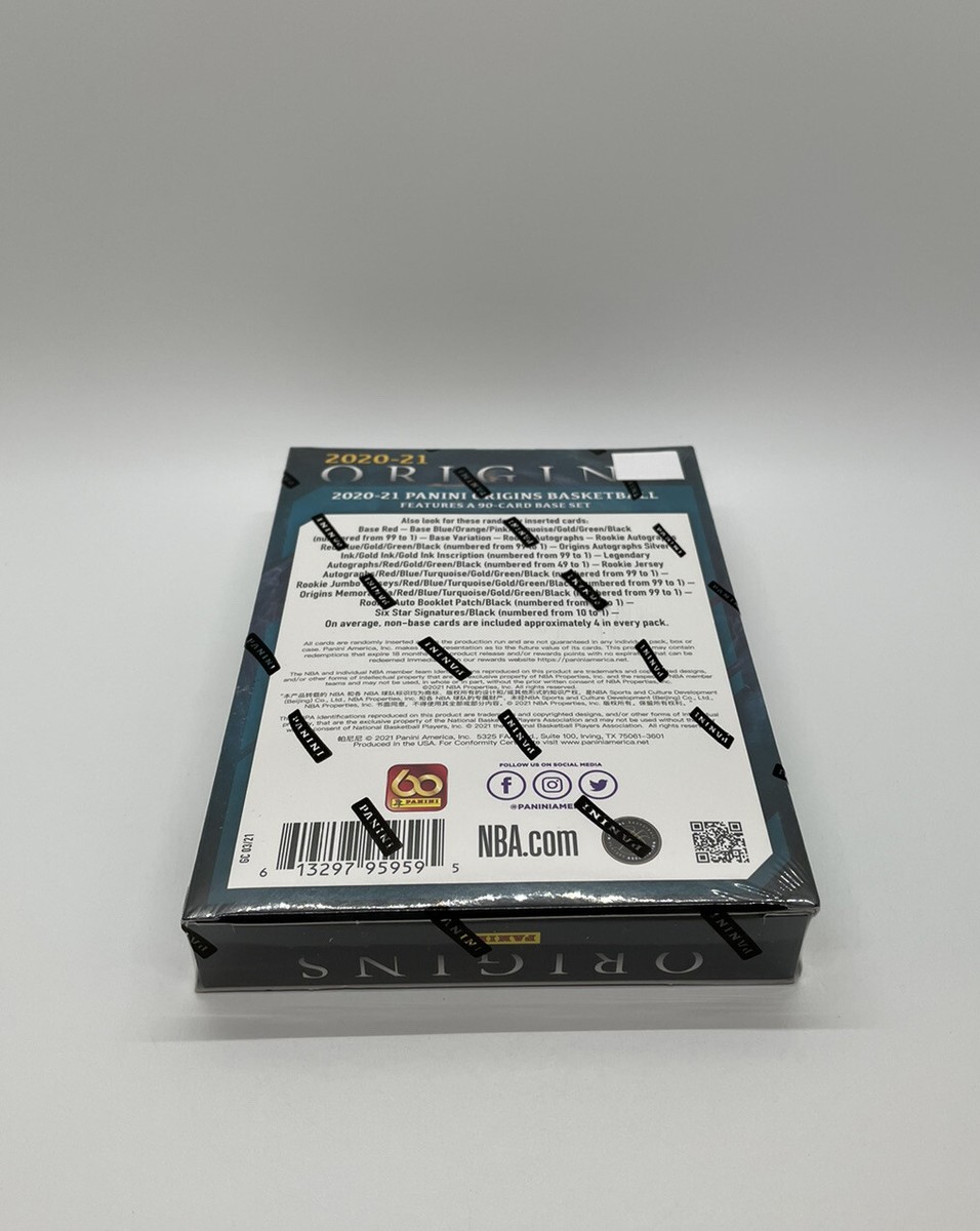 2020-21 Panini Origins NBA Basketball Factory Sealed Hobby