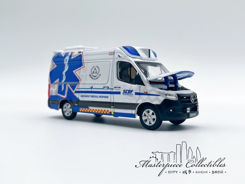 Masterpiece Collectibles 1/64 Singapore Seventh Generation Ambulance Model - Picture 3 of 4