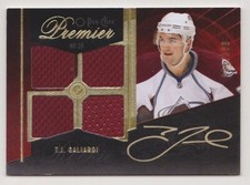 09-10 OPC Premier T.J. Galiardi /299 Auto Jersey Rookie Avalanche 2009