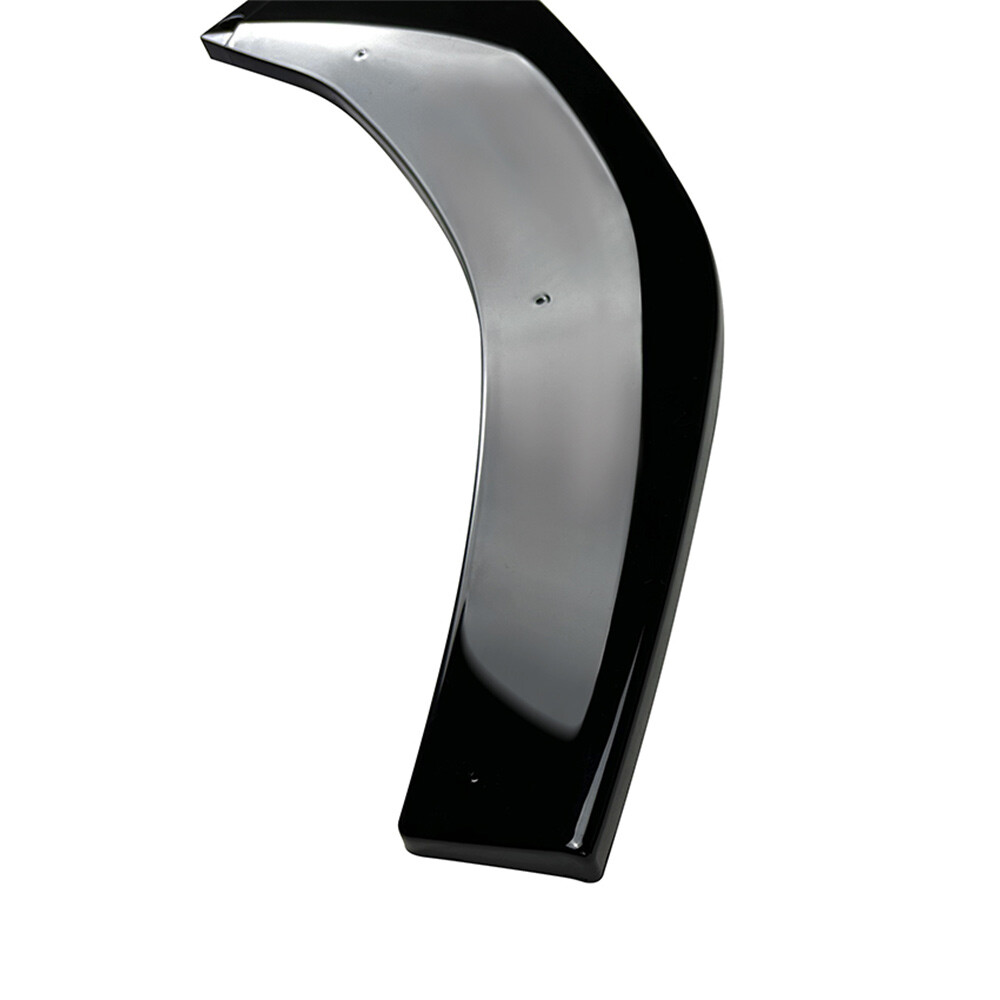 Front Bumper Spoiler Lip For Golf 7 MK7 GTI R Rline 2013-2016 Black