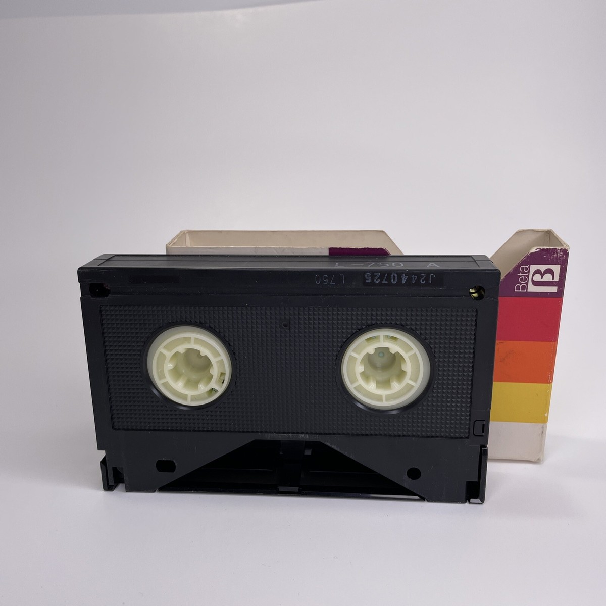 Blank Sony Dynamicro L-750 Betamax Beta Betacord Cassette Blank Sony Dynamicro L-750 Betamax Beta Betacord Cassette