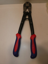 WORKPRO W017004A Bolt Cutter, Bi-Material Handle with Soft Rubber Grip, 14", Red