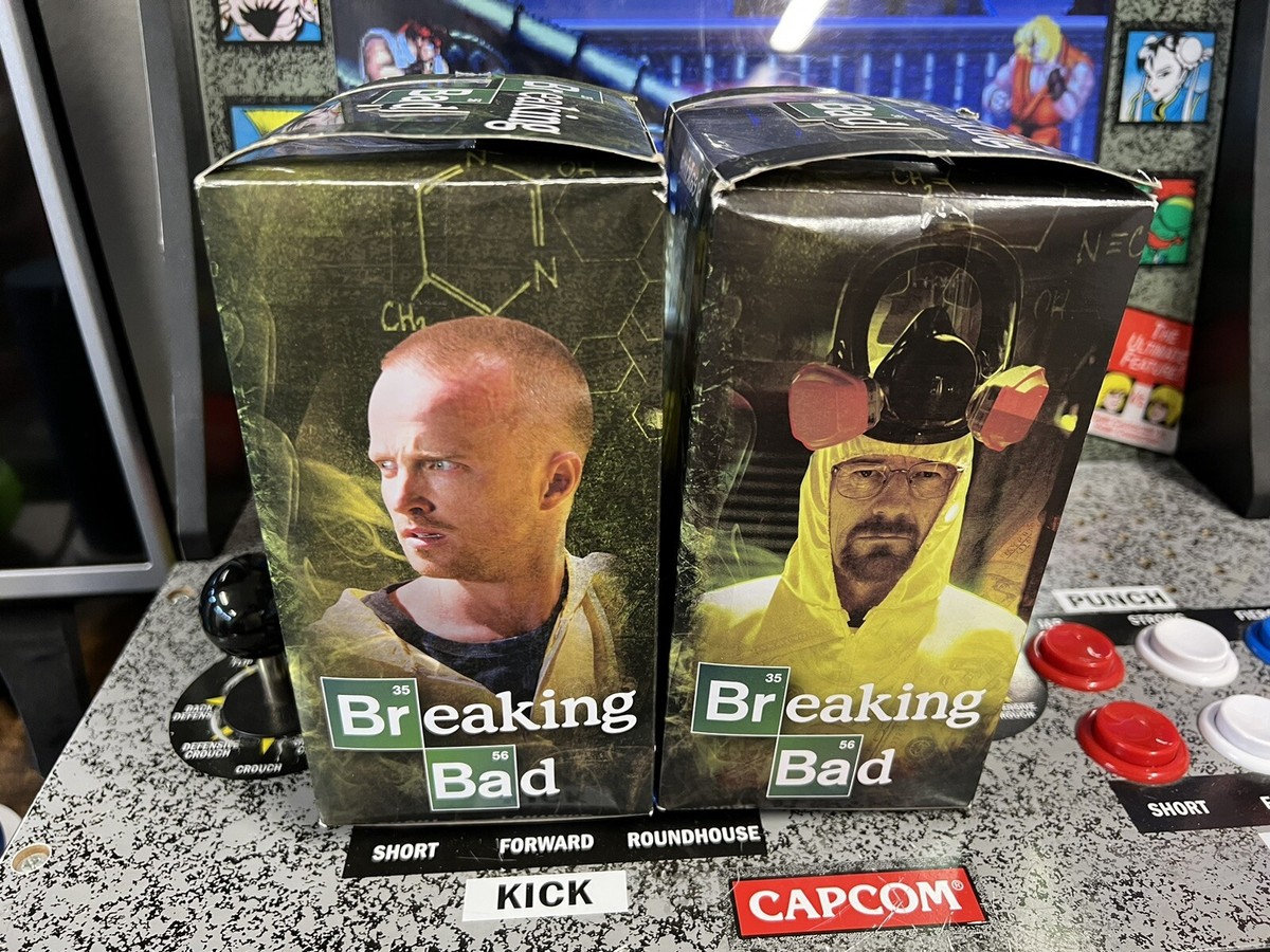 ブレイキングバッド　BOBBLEHED ブラックver おまけ付き Breaking Bad Walter White + Jesse Pinkman Mezco Bobbleheads