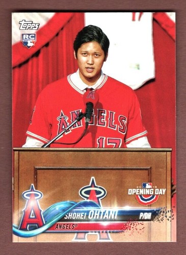 2018 Topps Update ANGELS TeamSet +A17 *Opening Day *Chrome Update OHTANI RCs - Picture 7 of 8