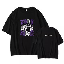AESPA 2023 concert merch shirt, Aespa Synk Hyper Line Tour Shirt, Aespa My World