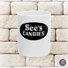 See's Candies Logo Ceramic Mug (11oz, 15oz)