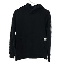 Under Armour Men s M Threadborne Speed Hitt Pullover Hoodie Coldgear Black