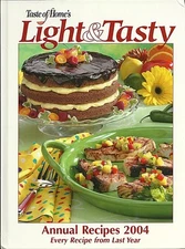 Taste of Home 2004 Annual Light & Tasty Recipes Cookbook Hardcover D9
