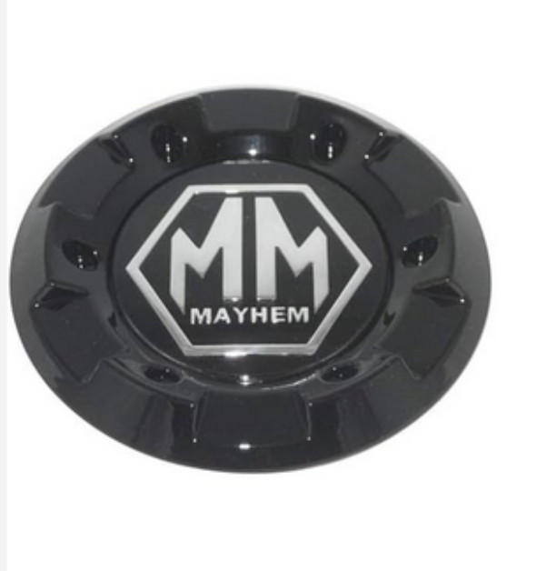 1pc Wheel Hub Caps Center Cap For Mayhem  Section Cap Only C-231-2 Glossy Black