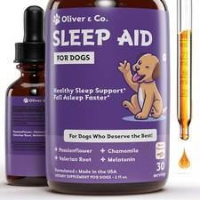 Dog Sleep Aid Promotes Overall Well-Being Dog Melatonin, Anxiety Relief