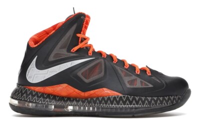 Nike Air Max Lebron 10 X BHM QS SZ 9.5 Black History Month King James 583109-001