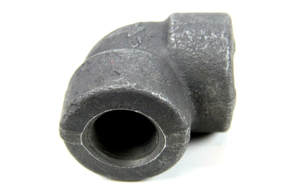 New Anvil 3/4" NPT 90° Elbow Forged A105 Steel Class 3000 0361101009 - Image 3 of 3