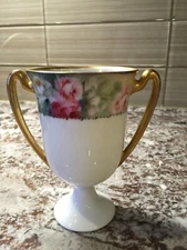 Antique Vienna Austria Double Handled Cup