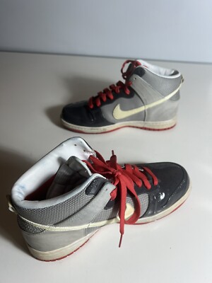 Nike Dunk High Patent Toe Grey Sunburst 317891-011 Size 9 | eBay display picture 3