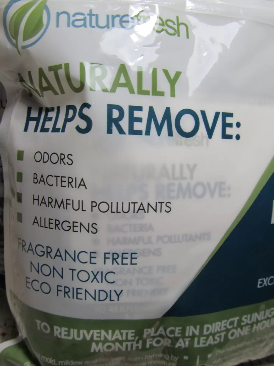 Nature Fresh Charcoal Bamboo Air Purifier Bag NEW Prevents Mold