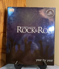 Rock & Roll Year by Year by Luke Crampton & Dafydd Rees Hardcover with D/J
