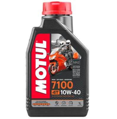 1lt Olio Motore Moto 7100 4T 10W-40 Sintetico Motul 104091