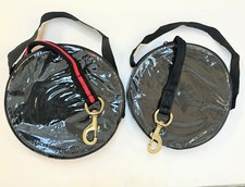 HORSE LUNGING LEAD CUSHION WEAVED 9mtrs WITH SOLID BRASS CLIP