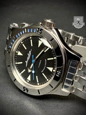 Vostok Amphibia 120512 with bracelet. Brand New Sent from Barcelona