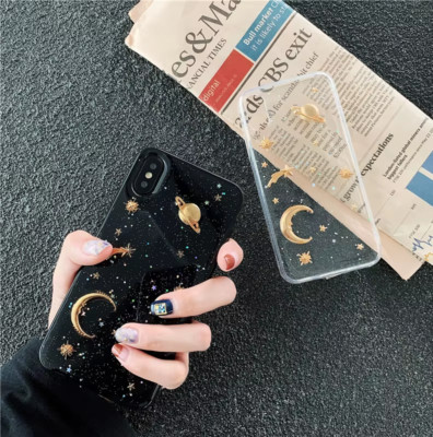 Iphone Rx Fake Moon Elegant Moon & Star iPhone Case For iPhone 6/7/8/ X/XS/XR/11/11P/12/12 ...