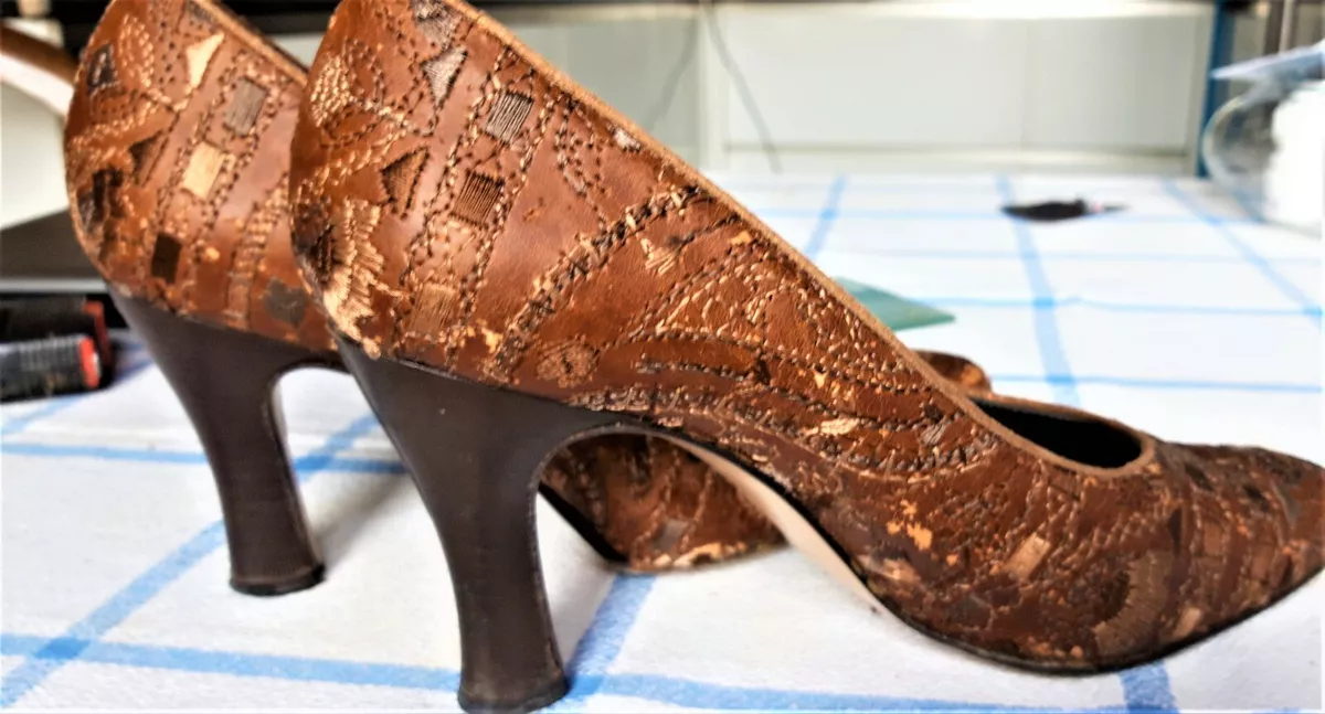 Escarpin italien cuir sale
